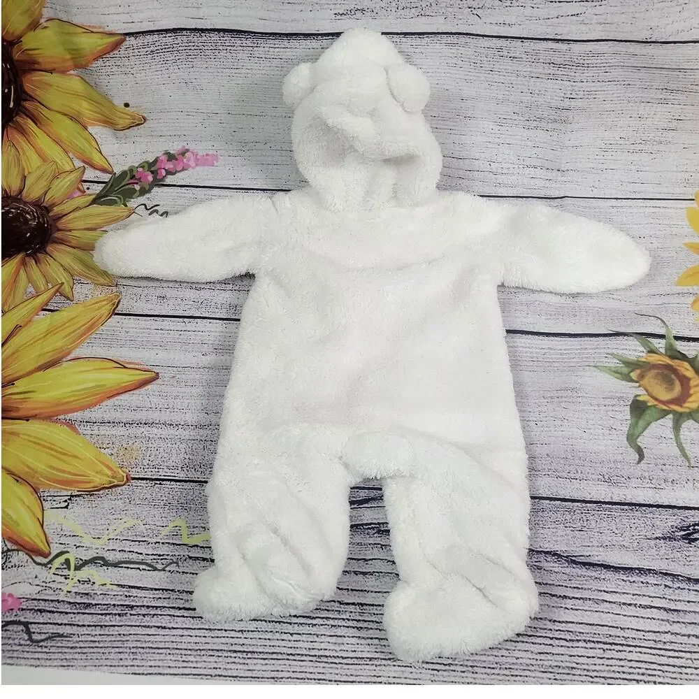 Carter's Fleece Sherpa Snow Suit Size Newborn New without‎ Tags!!!